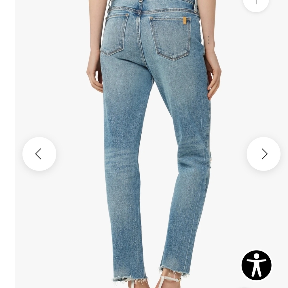 Joe's Jeans The Lara Ankle Jeans In Joy Color Blue Denim - Picture 10 of 13